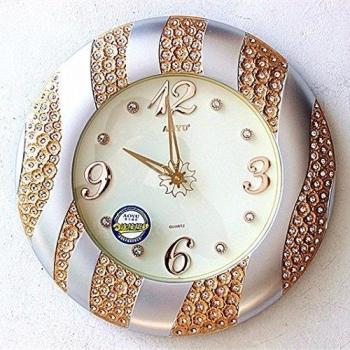 ZHGI reloj de pared silencioso de estilo europeo de 16 pulgadas, sala de estar moda relojes, relojes creativos, reloj de cuarzo,E
