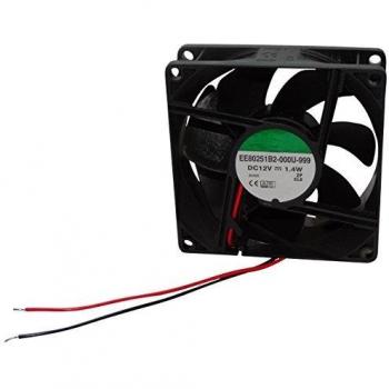 AERZETIX: Ventilador para PC ordenador de sobremesa 12V 80x80x25mm 62,9m3/h 30dBA 2900rpm 28AWG