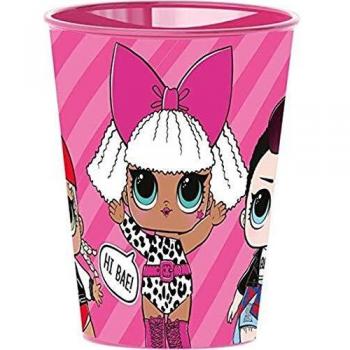 Stor8412497168071Fácil Vidrio, 260 ml Capacidad, Lol Sorpresa Rock On