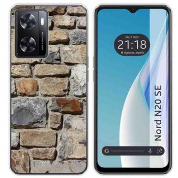 Funda de Silicona para OnePlus Nord N20 SE Diseño Ladrillo 03 con Dibujos