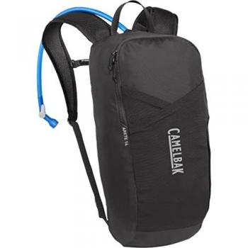 Mochila de hidratación Camelbak Arete 14L con sistema Crux de 1.5L, color negro, para hombre, talla única