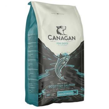 Canagan Salmón Escocés para Perros - Pienso para Perros, 12kg, formulación alta en proteínas, sin cereales, ingredientes naturales y frescos, adecuado para perros de todas las razas y tamaños