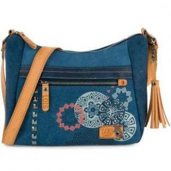 Bolso Bandolera 310556 Lois Jeans para mujer en color azul - Bolsos de marca para uso diario