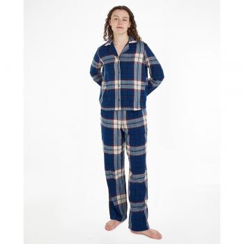 Tommy Hilfiger Pijama de franela peinada