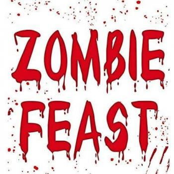 Guirca Decoración de Pared Zombie Feast 75x150 cm