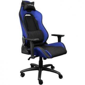 Silla Gaming Trust GXT 714 RUYA Universal Negra y Azul con Cojines Ajustables