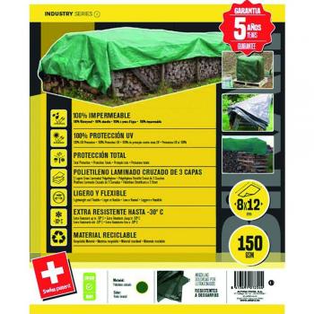 Toldo Polietileno 90gsm 6x10m 100% Impermeable Bikain