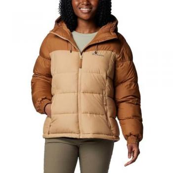 Chaqueta con capucha Columbia Pike Lake II Insulated marrón carne mujer - XL