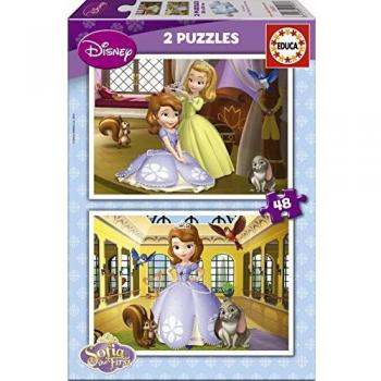 Educa Borrás Princesa Sofía - 2 Puzzles de 48 Piezas 15927