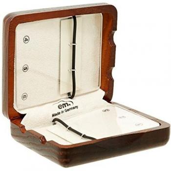 GEWA 751005 - Estuche de madera para 6 lengüetas de clarinete, color marrón rojo