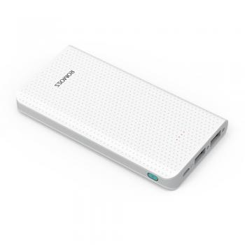 Cargador portátil para smartphones y tabletas, de ROMOSS, Sense 10, ultrafino, 2 puertos, polímero de litio, 10000 mAh