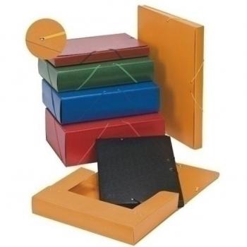 Carpeta Proyectos Cartón Forrado L.7 cm Marrón