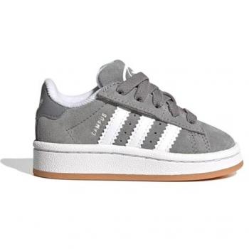 Zapatillas Adidas Campus 00s Unisex Grises de Ante Talla 26 con Cierre Elástico para Niños