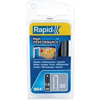 Rapid 40109627 Grapas para cable, 14mm, Set de 864 Piezas