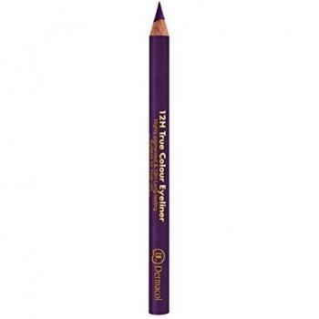 Dermacol - Delineador 12h True Colour No. 03 Púrpura - 1 unidad