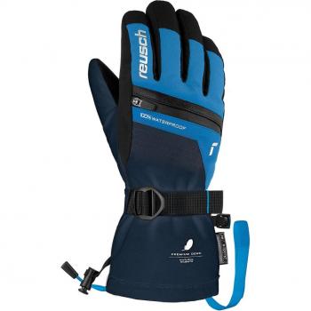 Reusch Guante de Esquí / Snow para niños Lando R-Tex Reusch con tecnología R-tex®, diseño ergonómico, aislamiento térmico, palma antideslizante y ajuste en muñeca
