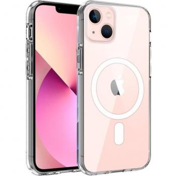 Funda Magnética Transparente para iPhone 13