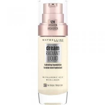 Maybelline Dream Radiant Hyaluronic Acid Moisturizing Liquid Foundation 02 Light Beige 30ml