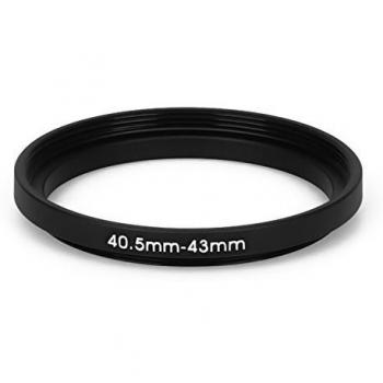 Adaptador de filtro Step Up de 40,5 a 43 mm