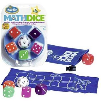 Think Fun- Math Dice Jr. Juego de Habilidad