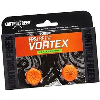 KontrolFreek FPS Freek Vortex para Xbox One y Xbox Series X/S | Performance Thumbsticks | 1 Altura elevada convexo, 1 Altura media, cóncavo | Naranja.