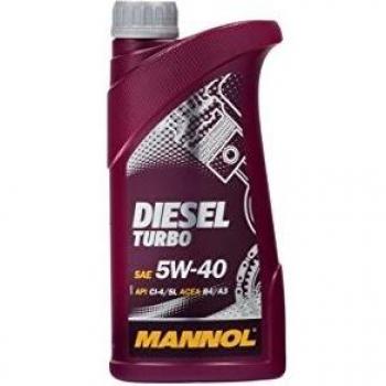 Aceite de motor sintético MANNOL Diesel Turbo 5W-40 - 1L