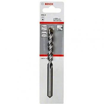 Bosch Professional 1x broca para hormigón CYL-3, para hormigón, Ø 10 x 80 x 120 mm, accesorios taladro percutor