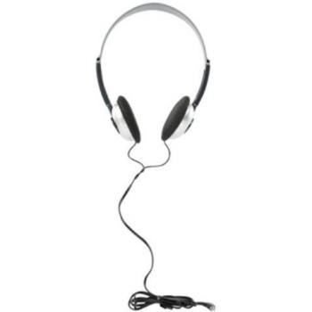 HQ HQ-HP113LW - Auriculares de diadema abiertos, negro, grey, plateado