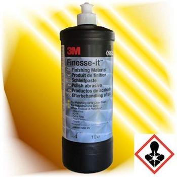 3M 09639 - Pulido de Acabado Finesse-it Producto Profesional diseñado para Usarlo sobre Pinturas Originales y Pintura de reparación, para Eliminar pequeños Defectos como motas de Polvo.