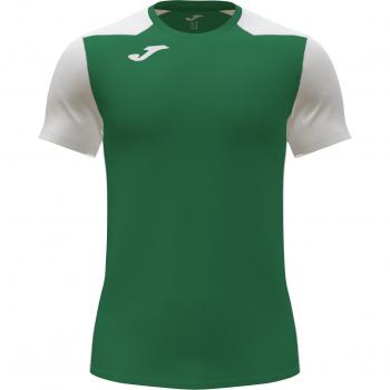 RECORD II SHORT SLEEVE T-SHIRT GREEN-WHITE JOMA
