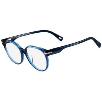 G-Star Raw GS2641 425 Women's Eyeglasses Blue Size 52 (Frame Only) - Blue Light Block Available