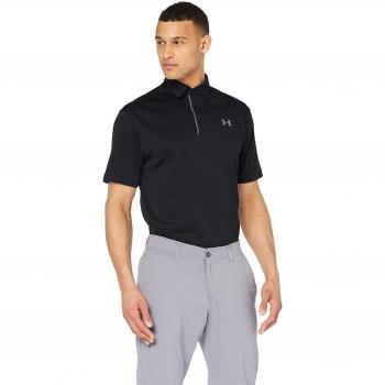 Under Armour Men's Tech Polo - Black/Graphite - XXL