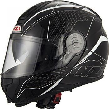 NZI Cascos Modulares, Sword Black&White, Talla S