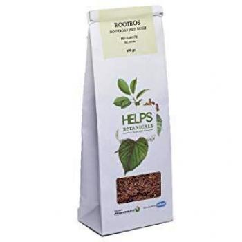 HELPS INFUSIONES - Infusión De Rooibos A Granel 100% Natural. Té Digestivo Y Relajante. Bolsa A Granel De 100 Gramos.
