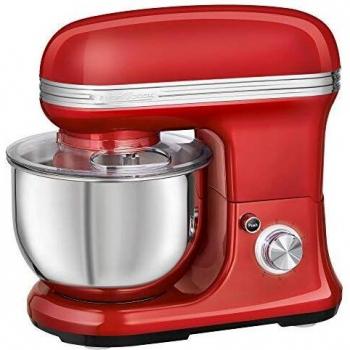 ProfiCook PC-KM 1197 - Amasadora, 8 velocidades, cuenco de acero inoxidable de 5,0 litros para preparar
