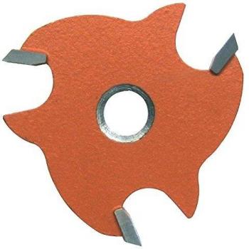 Fresa Circular CMT 823.364.11 para Ranuras Z3 HM - S=8, D=47.6x6.4, Eje Avellanado, Naranja