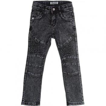 Niñas Niños Vaqueros Tubo Ajuste Recto Pitillo Verano Elástico Boot-cut 20350 - Negro
