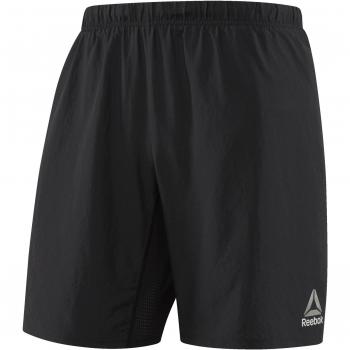 Reebok Re 8 inch Short Pantalón Corto, Hombre, Negro