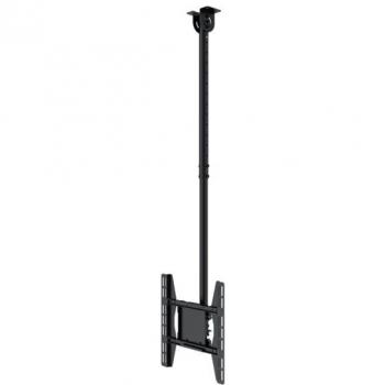Soporte de TV Hagor PLD Medio Individual para Pantallas de 81-124 cm (32-49) - VESA 400x400mm, Carga Máxima 50kg, Color Negro
