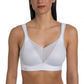 Anita Women's Active Air Control DeltaPad Sports Bra - White - Size 32B (Cup B)
