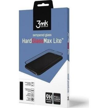 Protector de Pantalla de Vidrio Templado Reforzado 3MK HardGlass Max Lite para iPhone XR/11 con Marco Negro