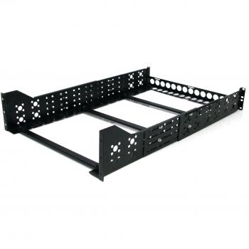 StarTech.com UNIRAILS3U - Carriles universales de 19 Ajustables para Armario Rack de servidores