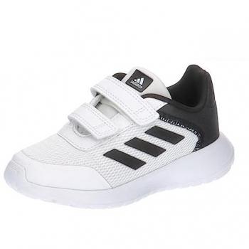 Zapatilla Adidas Tensaur Run 2.0 Blanca para Correr Niña y Zapatillas Deportivas Unisex bebé Adidas en Blanco y Negro