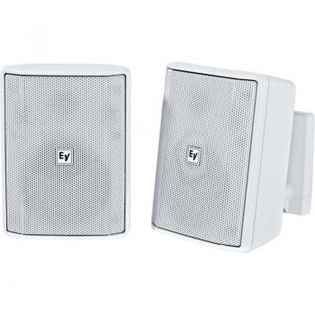 Electro-Voice EVID-S4.2TW 4 2-Way 70/100V Commercial Loudspeaker, Pair, White