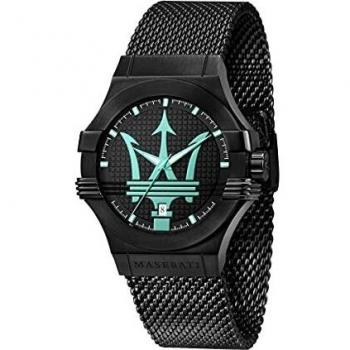 Maserati Aqua Edition Stainless Steel Watch for Men, Black, Size: ONE SIZE
