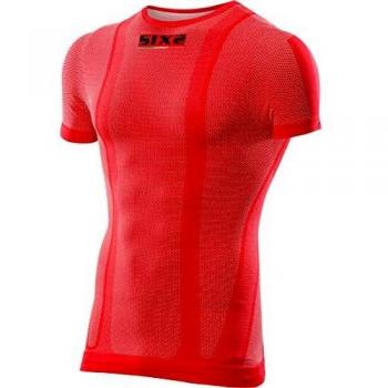 SIX2 Red Camiseta MC Color XS Unisex Adulto