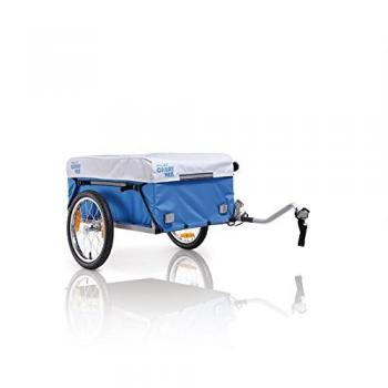 Remolque de Carga para Bicicleta XLC Carry Van BS-L01 Gris/Azul