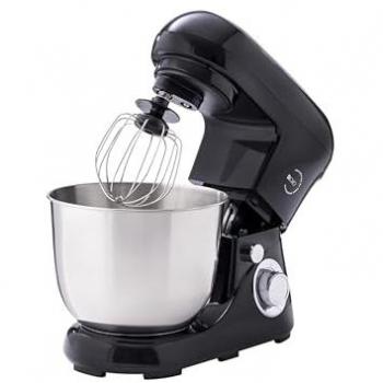 Batidora-Amasadora Bergner El Bohio 1300W Acero Inoxidable 5L Negra