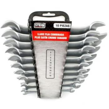 Juego de Llaves Fijas Stein CR-V 8 Piezas