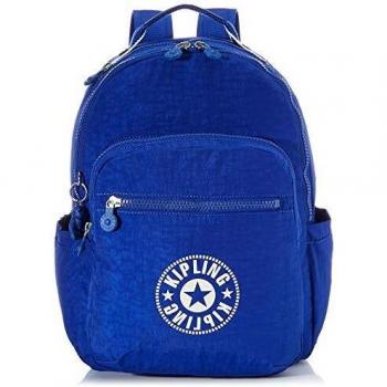 Kipling SEOUL Mochila tipo casual, 44 cm, 27 liters, Azul